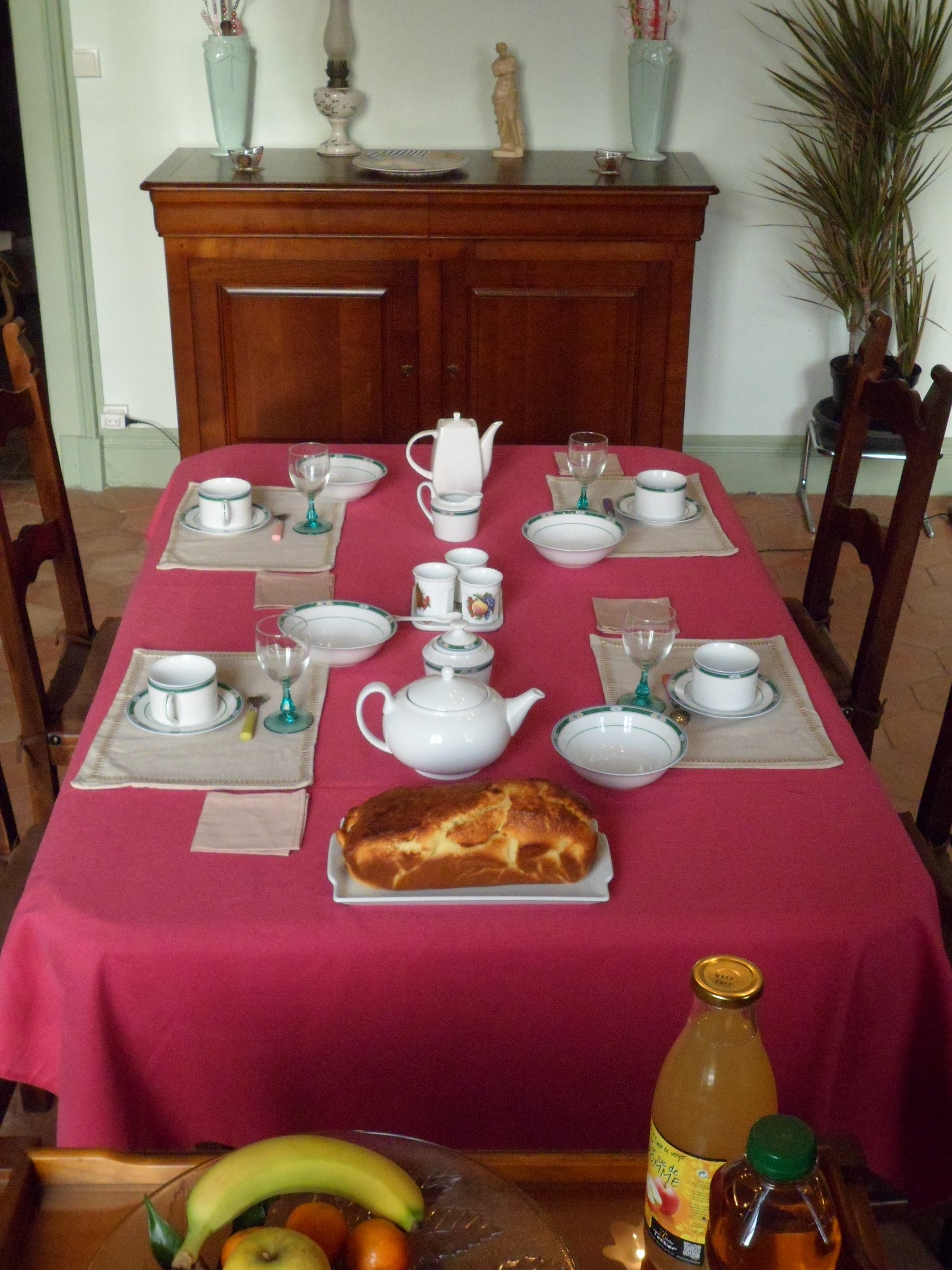 Table petit dej